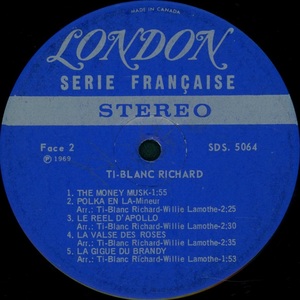 Richard ti blanc ti blanc richard 1969 disque face 2