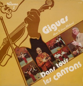 Richard ti blanc dans tous les cantons volume 1 gigues 1977 couverture