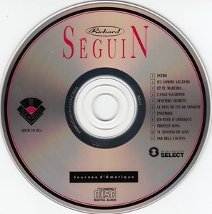 S%c3%a9guin richard journ%c3%a9e d'am%c3%a9rique 1988 cd