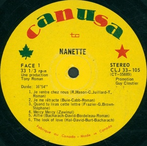 Workman nanette je me r%c3%a9tracte 1968 disque face 1