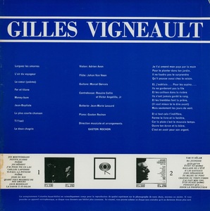 Vigneault gilles gilles vigneault mono 1964 dos