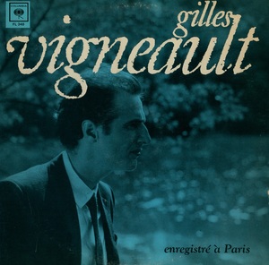 Vigneault gilles enregistr%c3%a9 %c3%a0 paris mono 1966 couverture