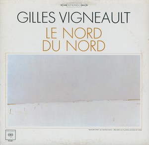 Vigneault gilles le nord du nord 1968 couverture