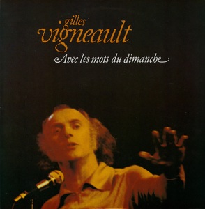 Vigneault gilles avec les mots du dimanche 1979 couverture