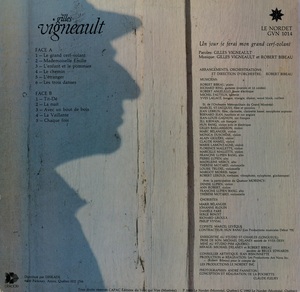 Vigneault gilles un jour je ferai mon grand cerf volant 1984 dos