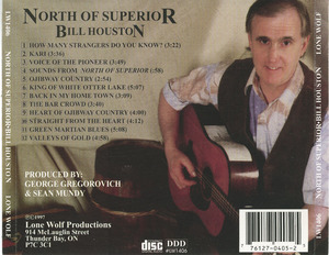 Cd bill houston   north of superior inlay