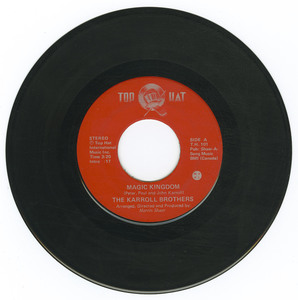 45 karroll brothers   magic kingdom bw white line fever vinyl 01