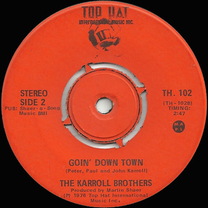 Karroll brothers   the wizard bw goin' down town %282%29