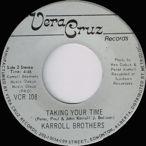 The karroll brothers taking your time vera cruz b