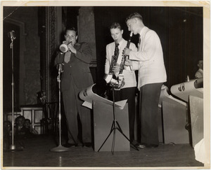 The johnny holmes orchestra on stage at victoria hall %282%29