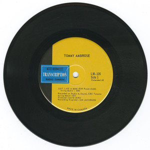 45 tommy ambrose   just like a man vinyl 01