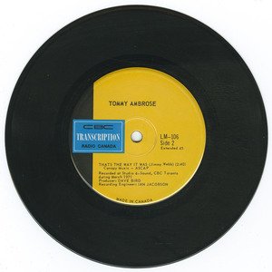45 tommy ambrose   just like a man vinyl 02