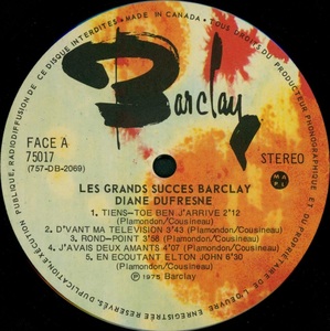 Dufresne diane les grands succ%c3%a8s barclay vol 17 1975 disque 2 face a
