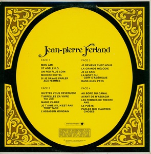 Ferland jean pierre les grands succ%c3%a8s barclay vol 5 1972 dos
