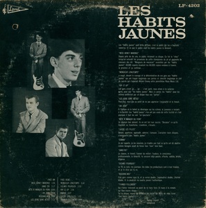 Habits jaunes les les habits jaunes 1965 dos