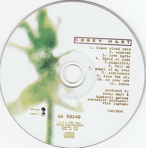 Hart corey corey hart 1996 cd