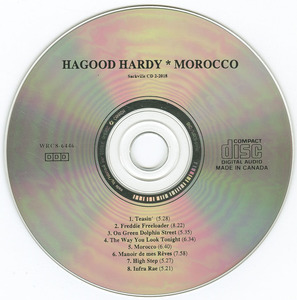 Cd hagood hardy sextet %e2%80%93 morocco cd