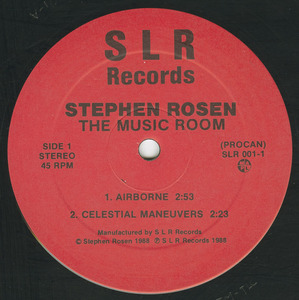 Stephen rosen   the music room label 01