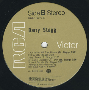 Barry stagg   st label 02