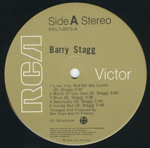 Barry stagg   st label 01