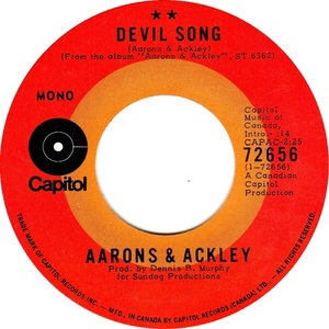 Aarons and ackley devil song capitol aii