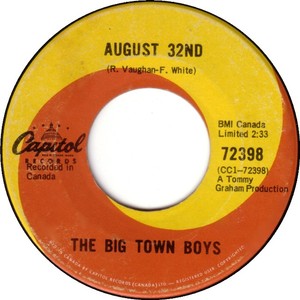 The big town boys august 32nd capitol aiii
