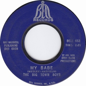 The big town boys my babe 1966 aiv