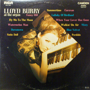 Burry  lloyd  at the organ front