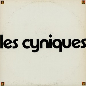 Cyniques les volume 5 1970 couverture