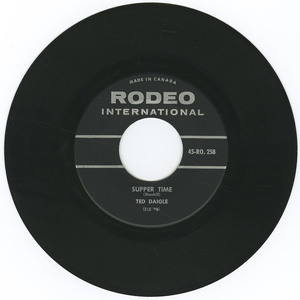 45 ted daigle   supper time bw i saw a man vinyl 02