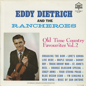 Eddy dietrich and the rancheros old time country favourites vol 2 front