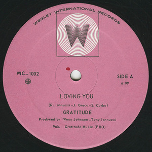 Gratitude loving you label 01