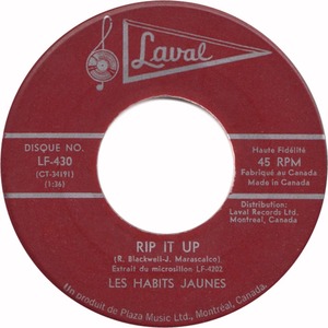 Les habits jaunes rip it up laval a