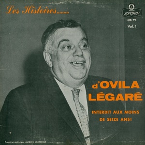 L%c3%a9gar%c3%a9 ovila les histoires d'ovila l%c3%a9gar%c3%a9 1963 couverture