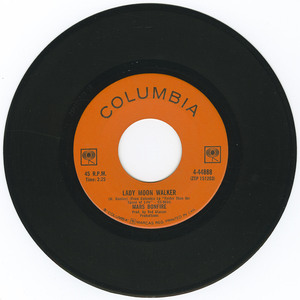 45 mars bonfire   lady moon walker bw in christina's arms vinyl 01