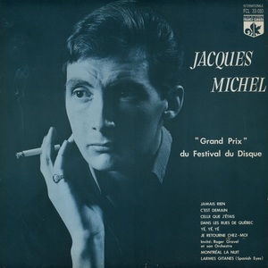 Michel jacques grand prix du festival du disque 1965 couverture