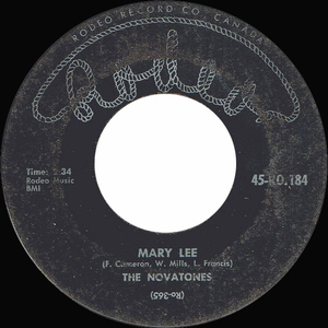 Novatones   mary lee bw please come back %282%29