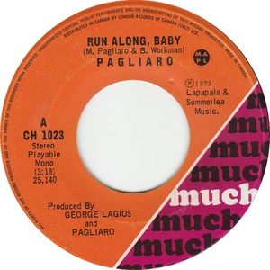 Pagliaro run along baby much a