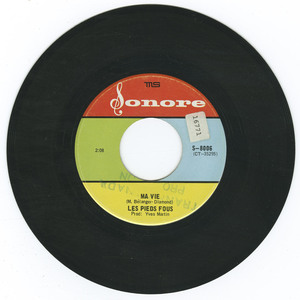 45 les pieds fous   ma vie vinyl 01