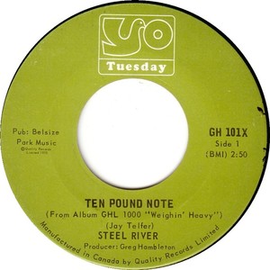 Steel river ten pound note tuesday a