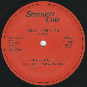 Stranger cole   bread in the oven vinyl 01