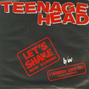 45 teenage head let's shake pic sleeve front
