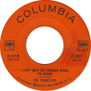 The travellers toronto i cant help but wonder where im bound columbia a iv