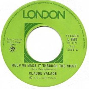 Claude valade help me make it through the night london a