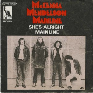 45 mckenna mendelson mainline she's alright pic sleeve