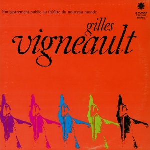 Vigneault gilles enregistrement public au tnm 1974 couverture