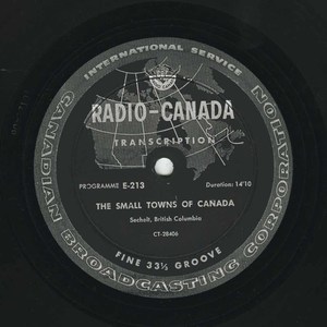 Cbc the small towns of canada sechelt  bc label