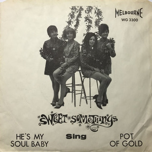 Sweet somethings he's my soul baby pic sleeve front