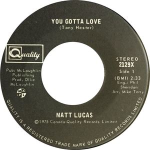 Matt lucas you gotta be free quality