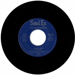 45 soul explosion band blue lady